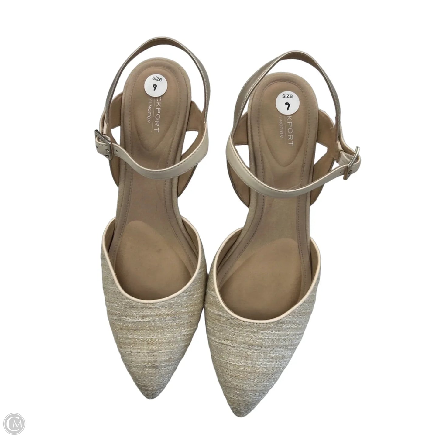 Shoes Heels Stiletto By Rockport In Cream, Size: 9