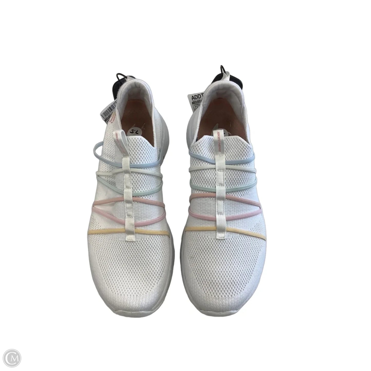Shoes Athletic By Skechers In White, Size: 7.5