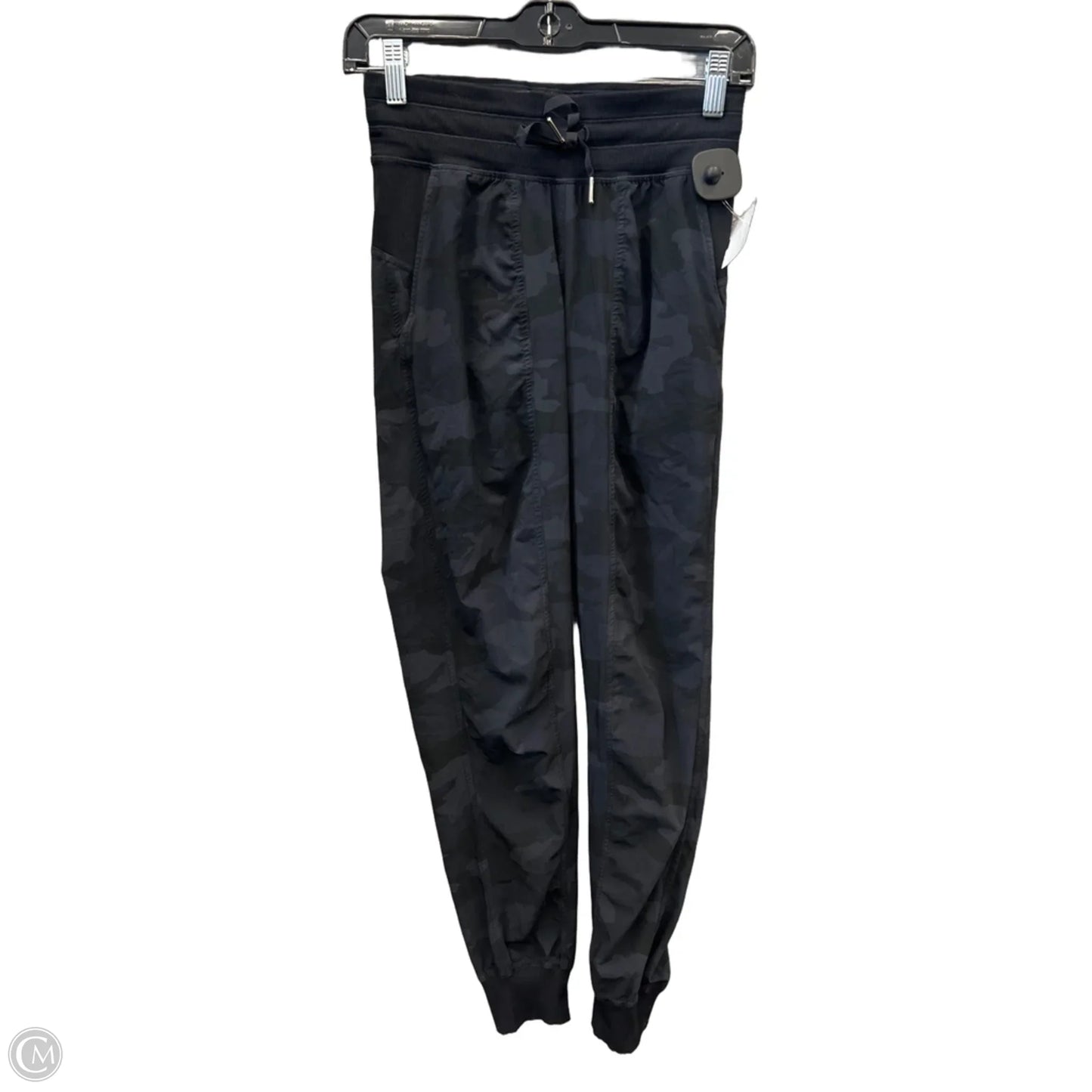 Athletic Pants By Lululemon In Black, Size: Xs