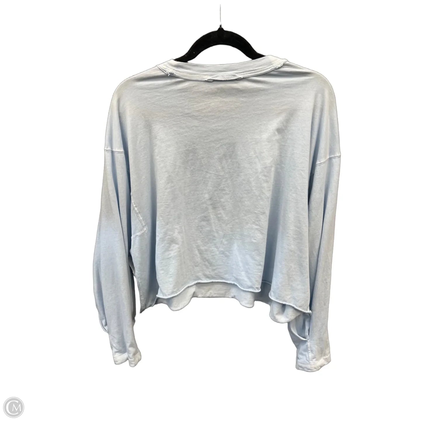 Top Long Sleeve By Free People In Blue, Size: S