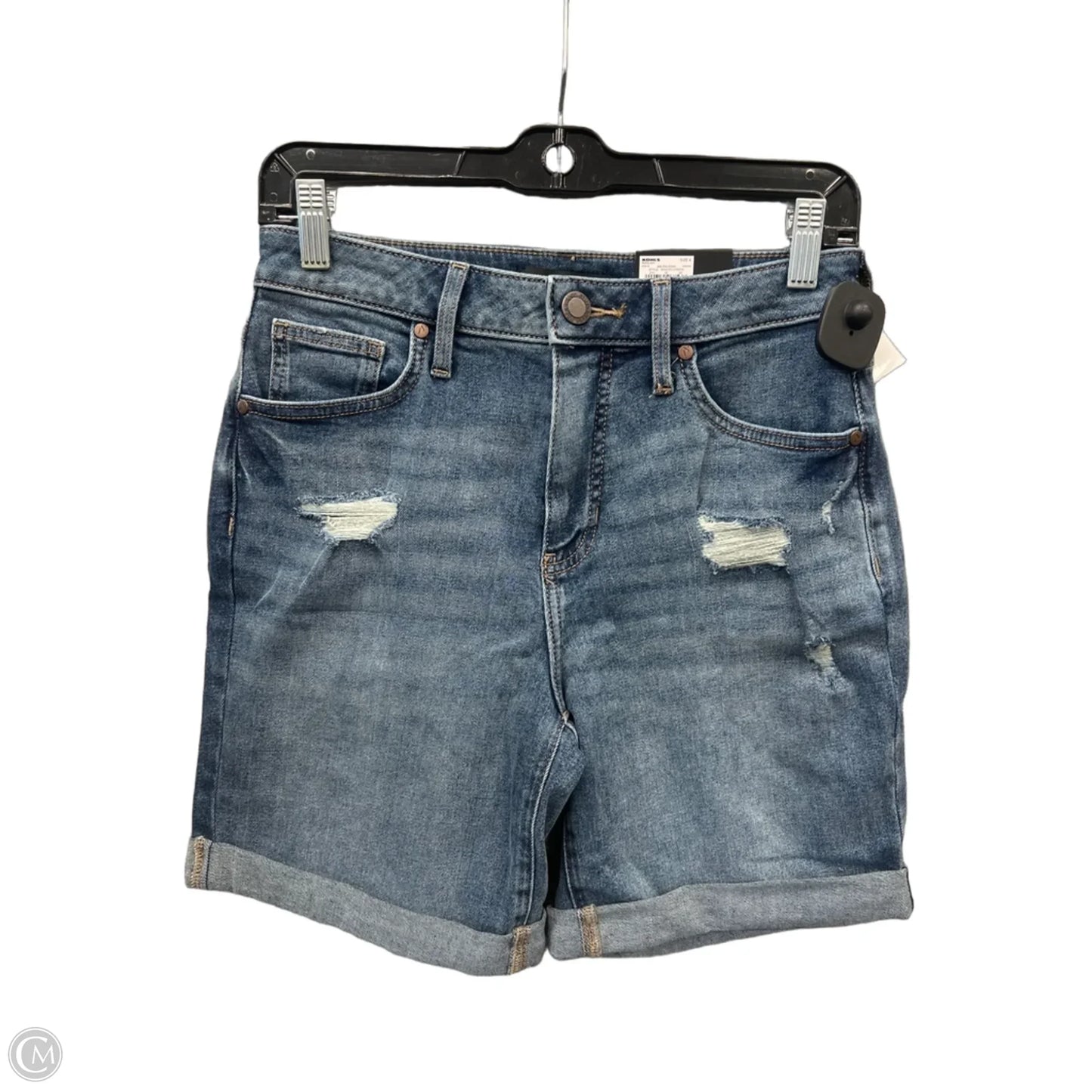 Shorts By Simply Vera In Blue Denim, Size: 4