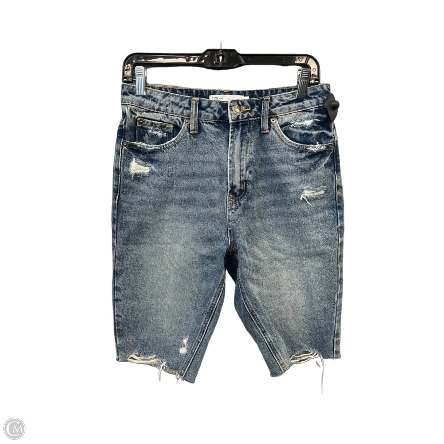Shorts By Clothes Mentor In Blue Denim, Size: 4