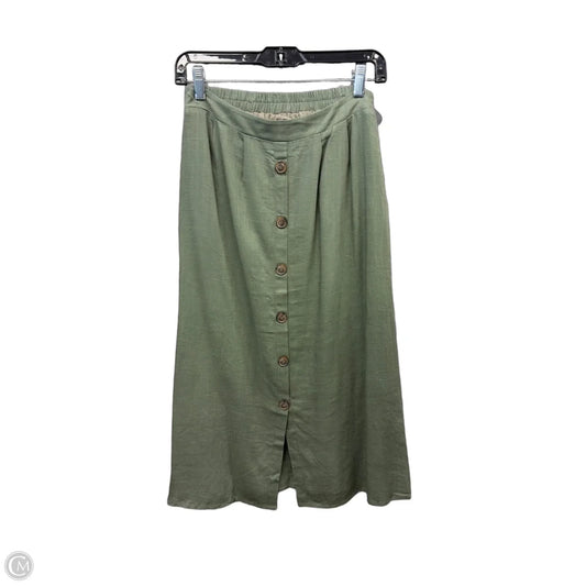 Skirt Midi By Hayden La In Green, Size: 4