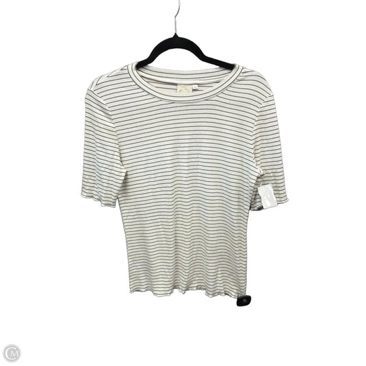 Top Short Sleeve By Clothes Mentor In Striped Pattern, Size: Xs