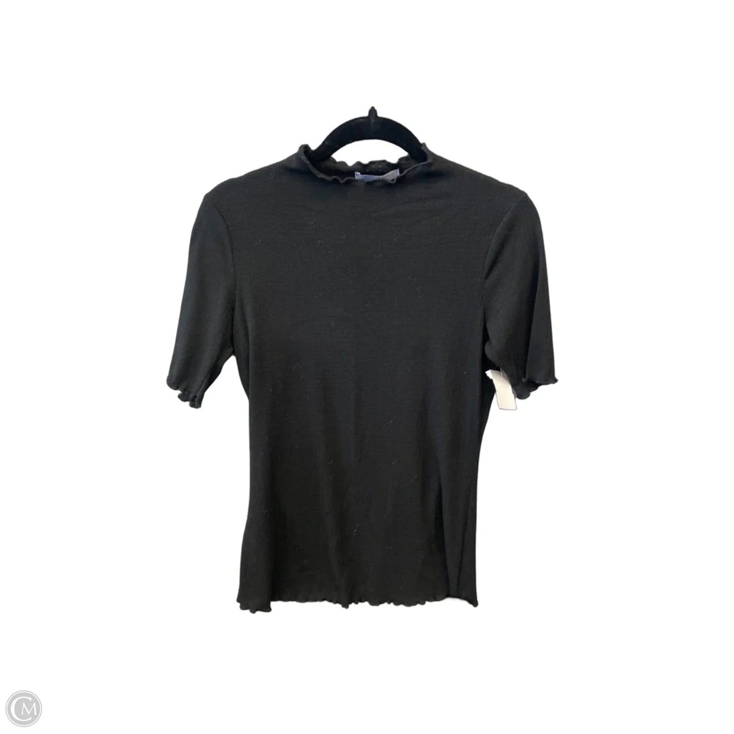 Tunic Short Sleeve By Polagram In Black, Size: S