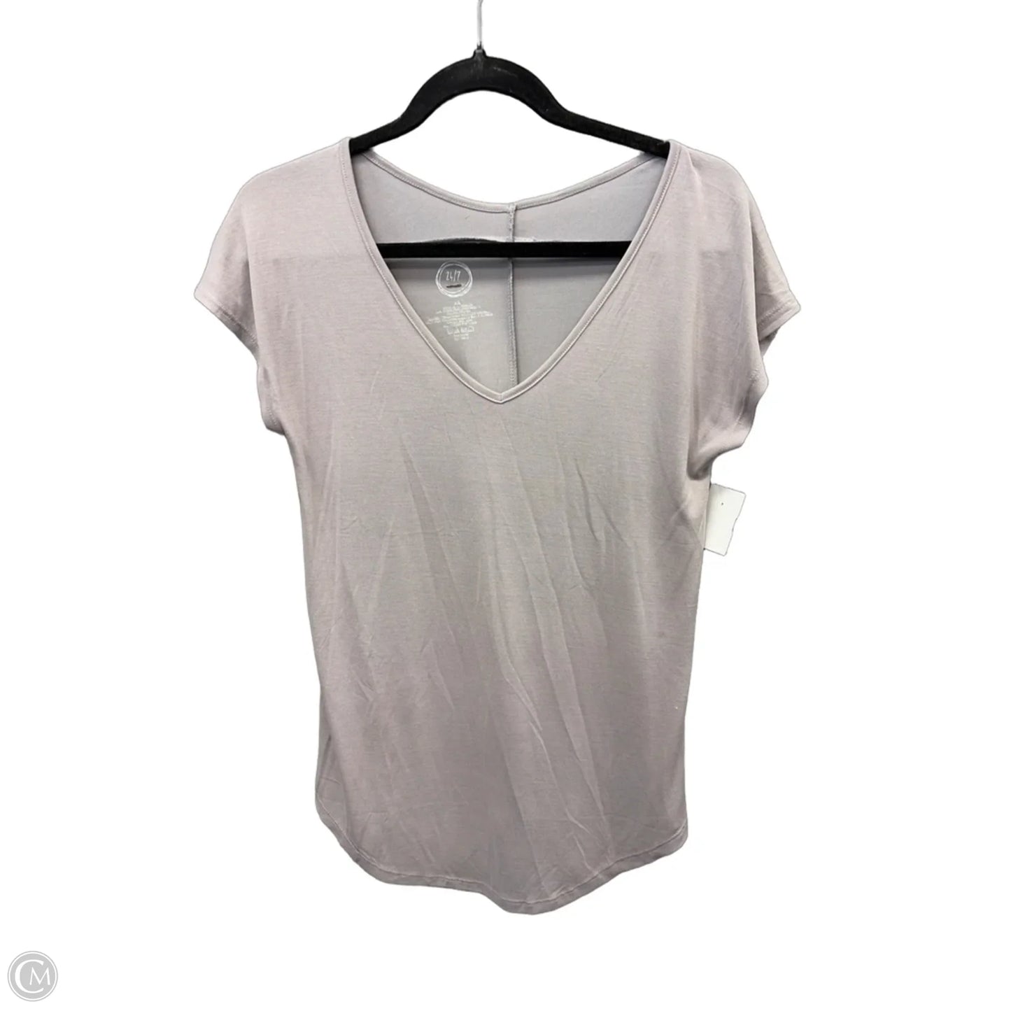 Top Short Sleeve By Maurices In Mauve, Size: Xs