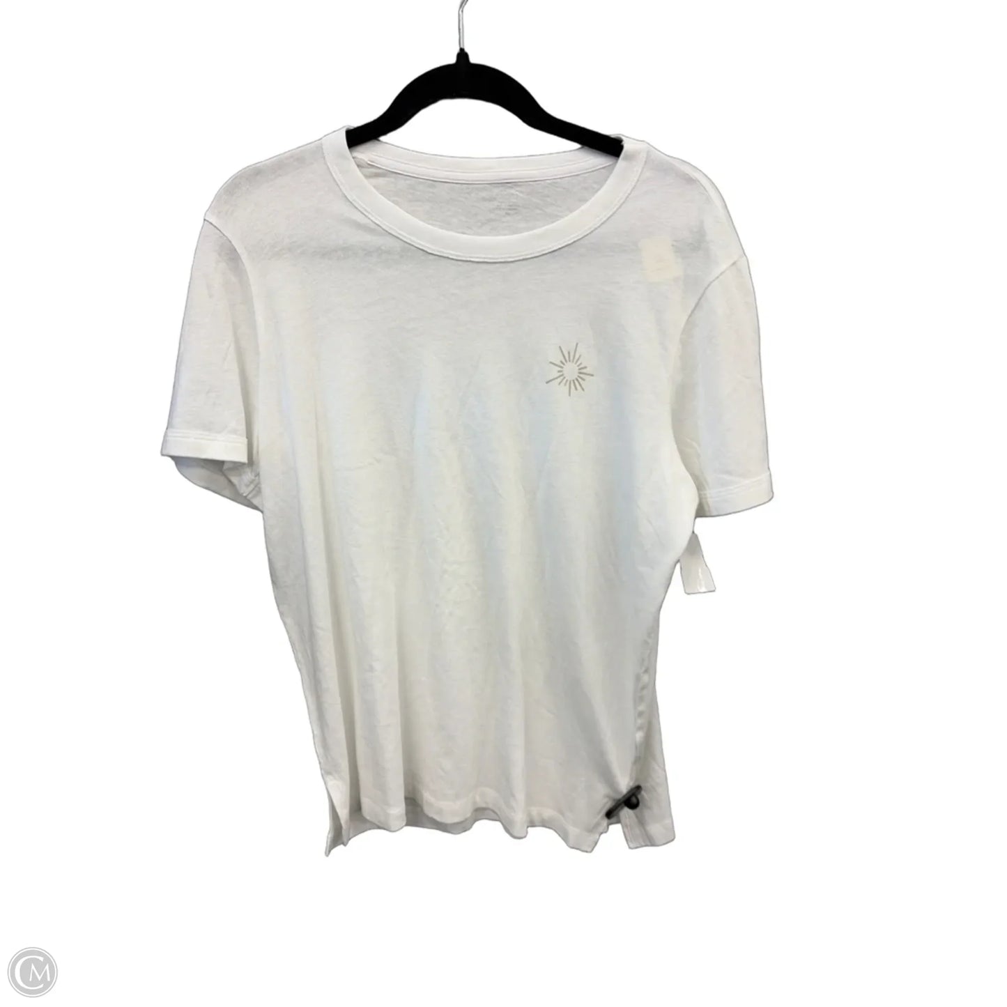 Top Short Sleeve By Offline In White, Size: Xs