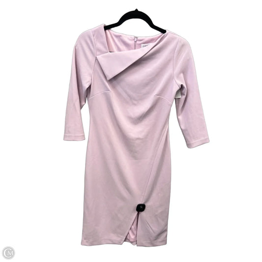Dress Work By Calvin Klein In Purple, Size: S
