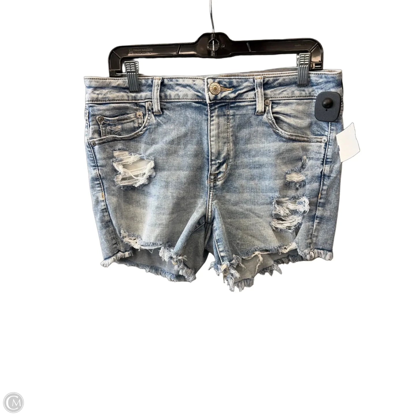 Shorts By American Eagle In Blue Denim, Size: 14