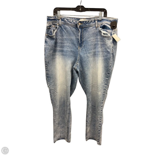 Jeans Skinny By Cato In Blue Denim, Size: 18