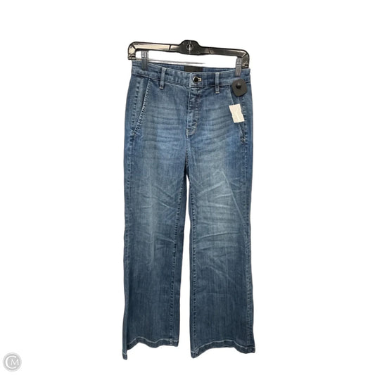 Jeans Wide Leg By White House Black Market In Blue Denim, Size: 2