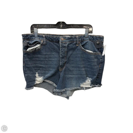 Shorts By Sofia By Sofia Vergara In Blue Denim, Size: 18