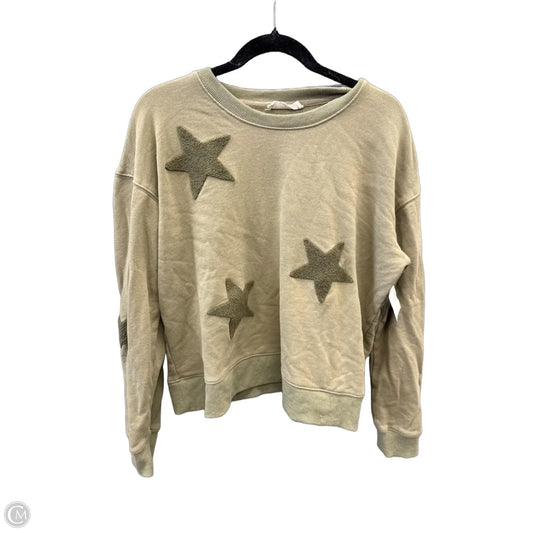 Sweatshirt Crewneck By By Together In Green, Size: L