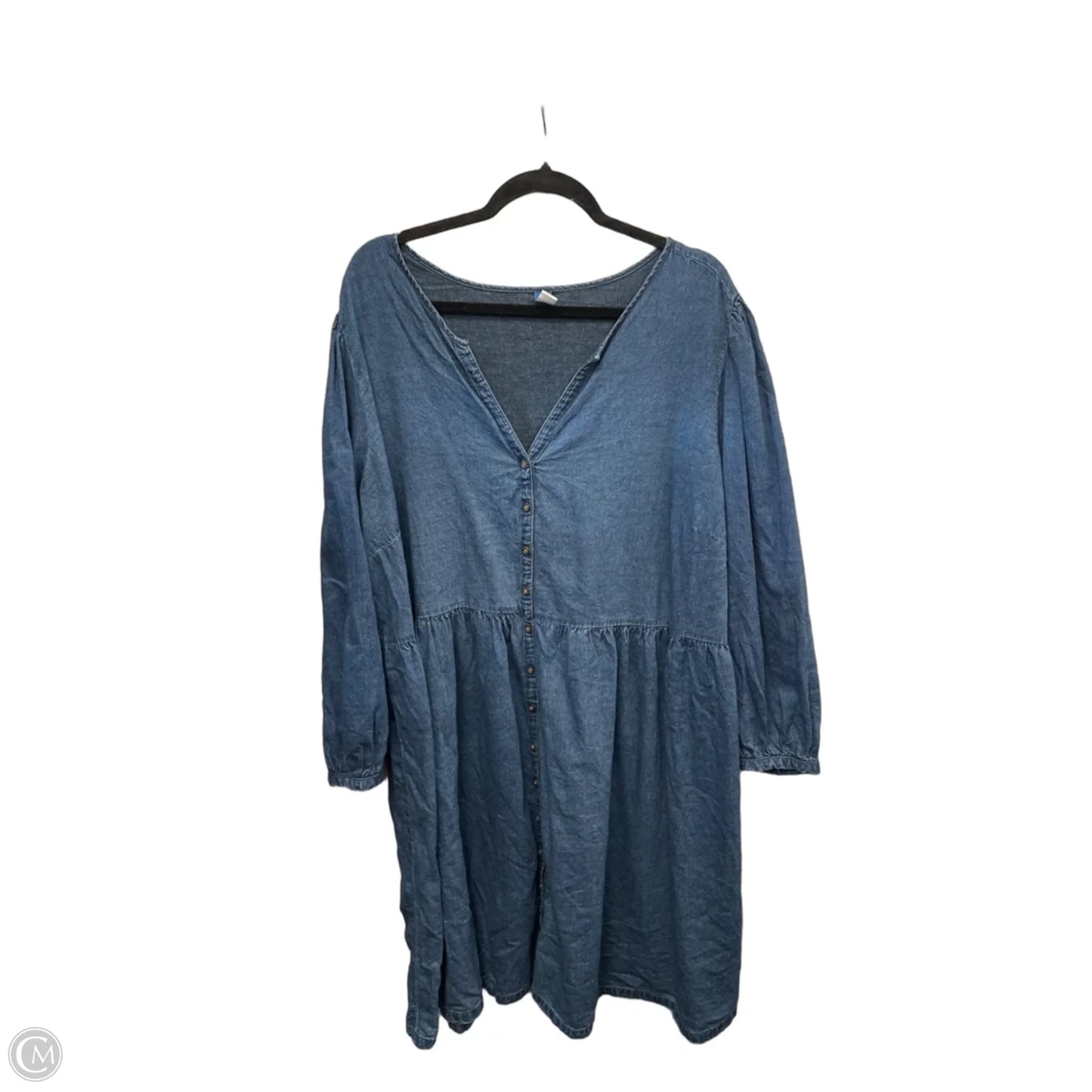 Dress Casual Short By Old Navy In Blue, Size: 3x