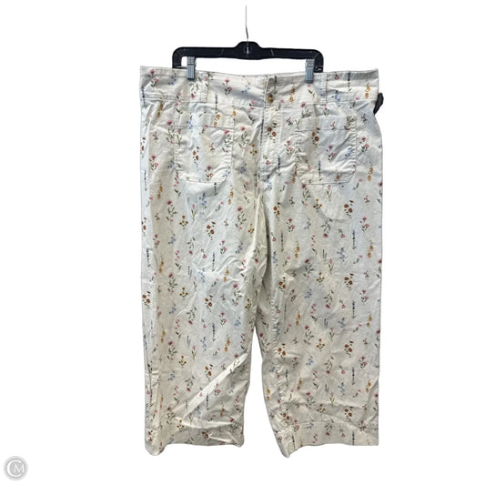 Pants Other By Lc Lauren Conrad In Floral Print, Size: 22