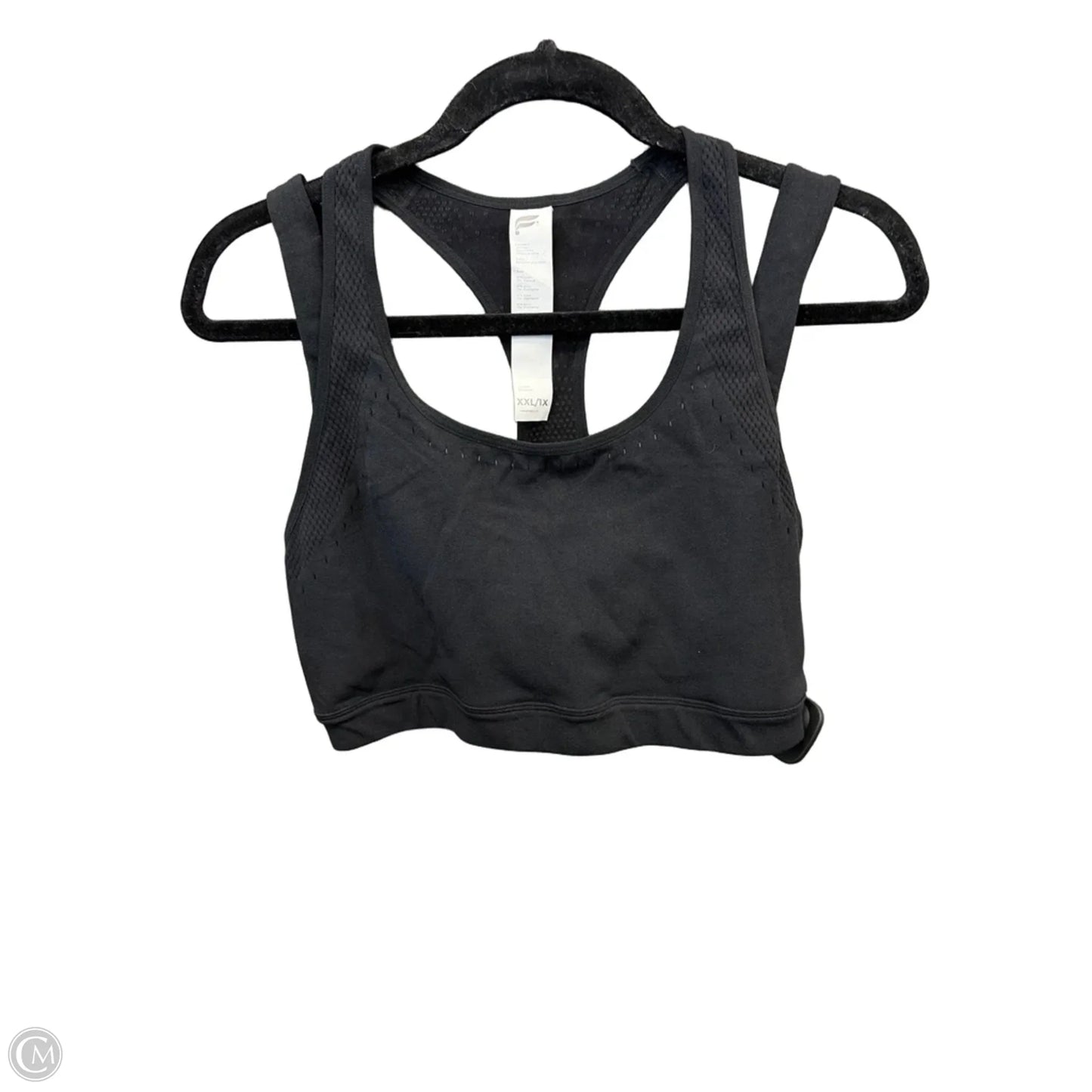 Athletic Bra By Fabletics In Black, Size: Xxl