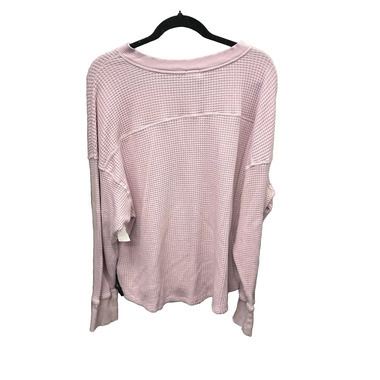 Top Long Sleeve By Offline In Purple, Size: L