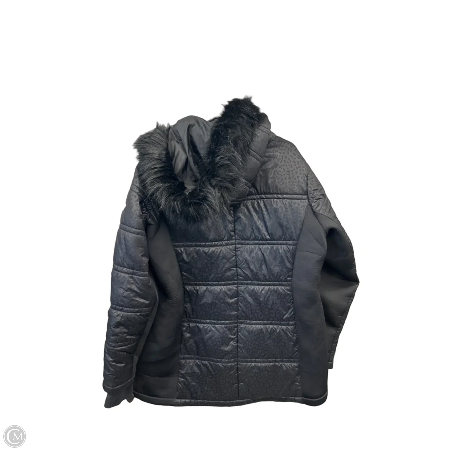 Jacket Designer By Michael Kors In Black, Size: 1x