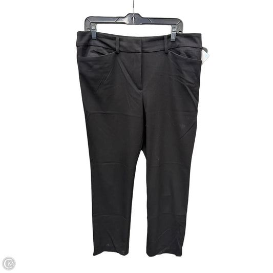 Pants Dress By Ann Taylor In Black, Size: 12