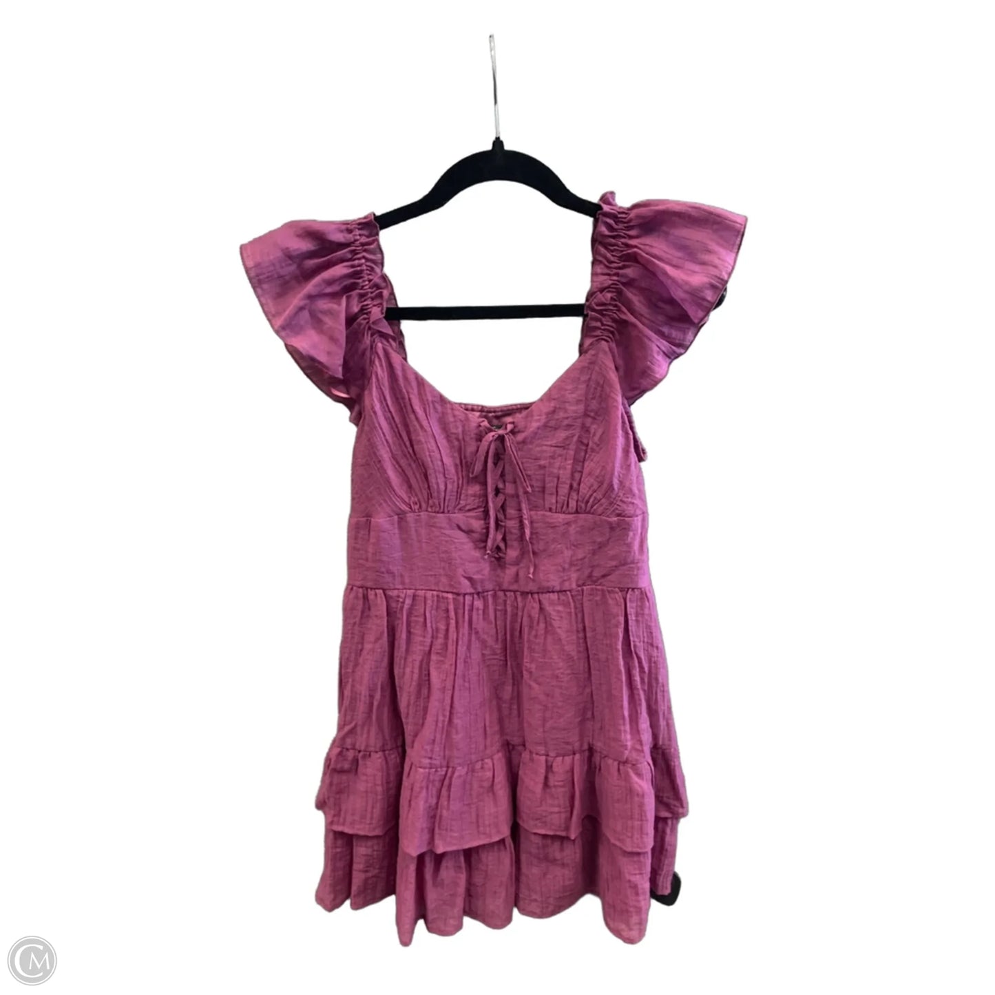 Dress Casual Short By City Triangles In Purple, Size: L