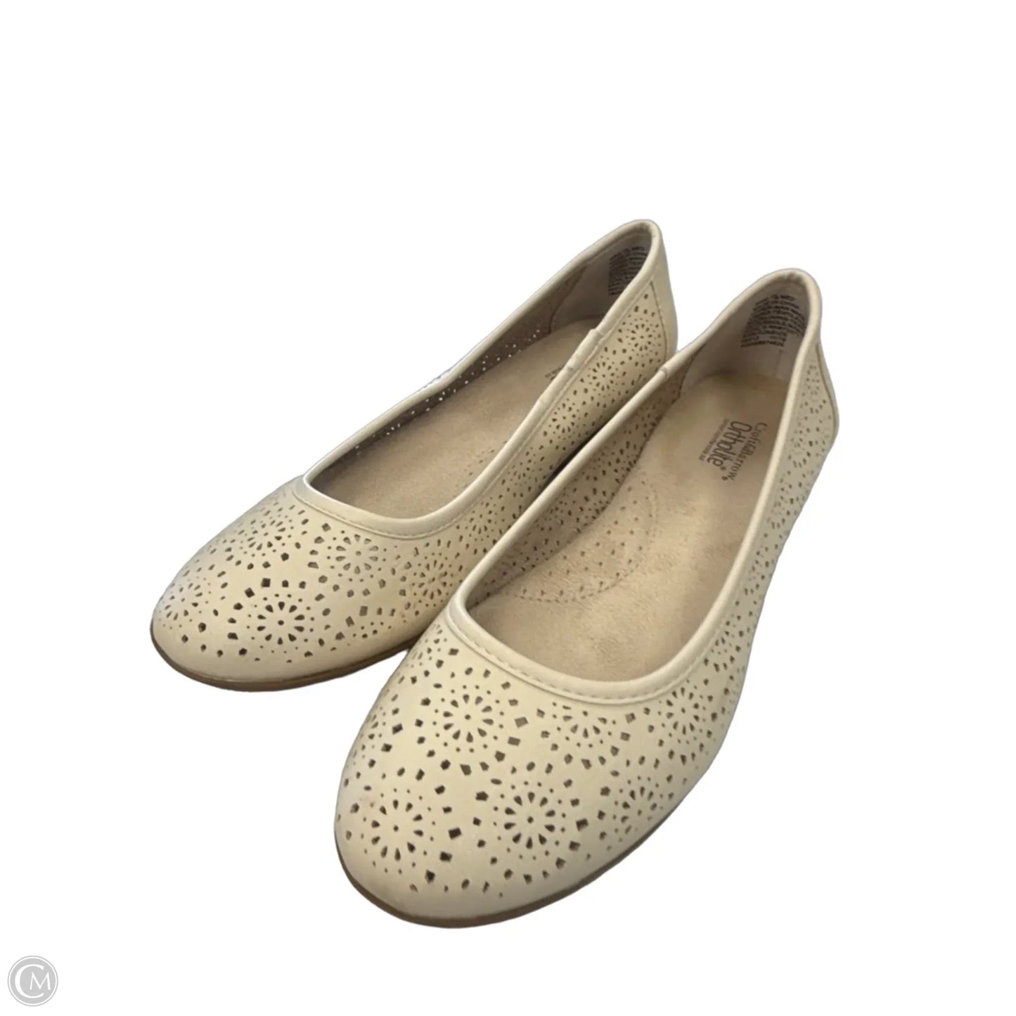 Shoes Flats By Croft And Barrow In Cream, Size: 7.5