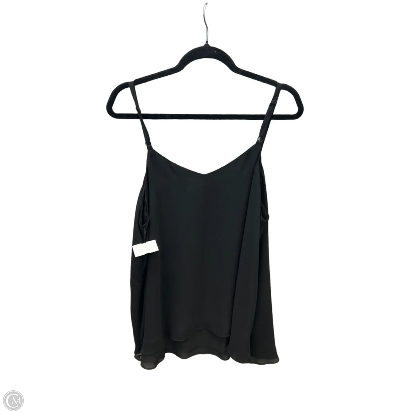 Top Sleeveless By Torrid In Black, Size: 1x
