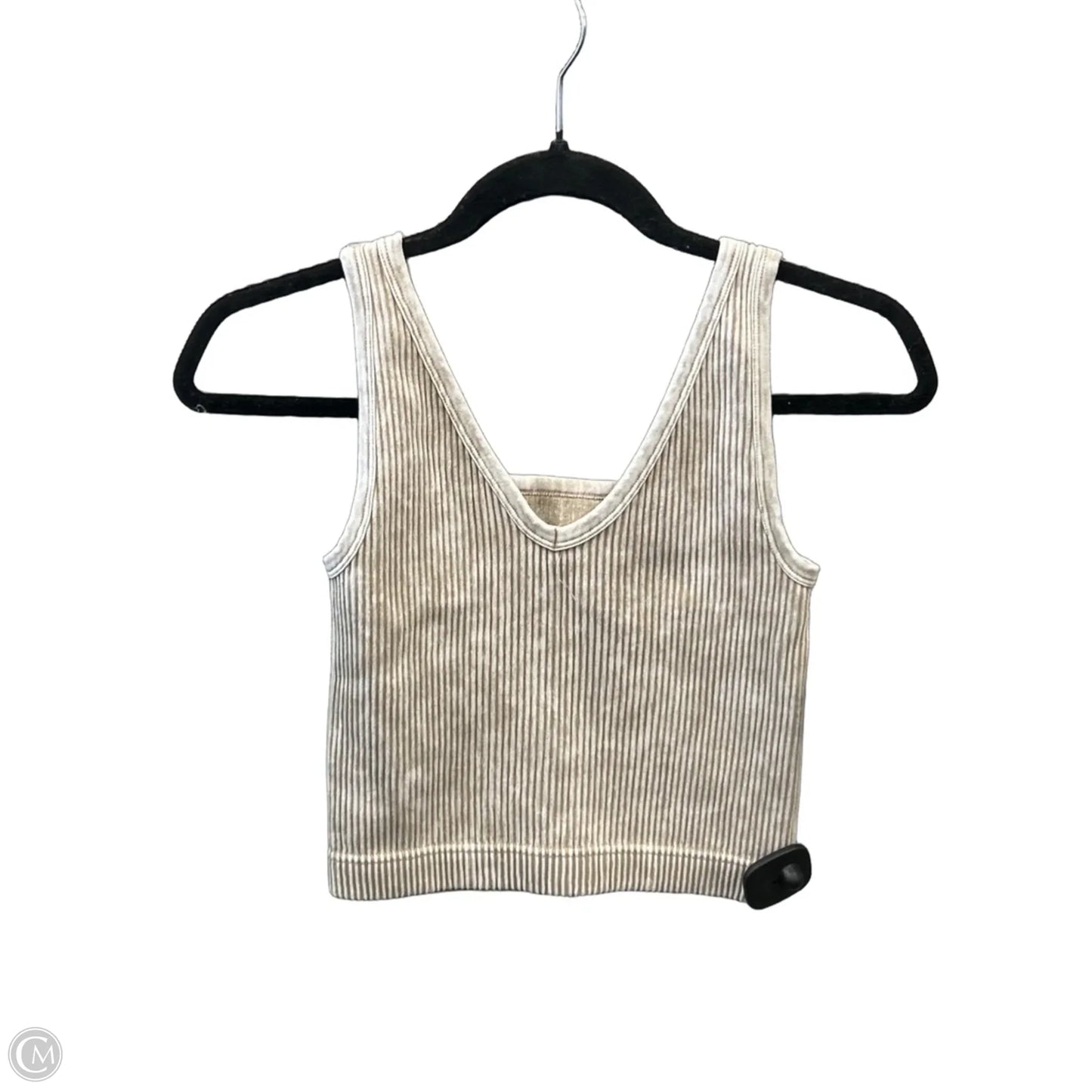 Top Sleeveless By Zenana In Beige, Size: L