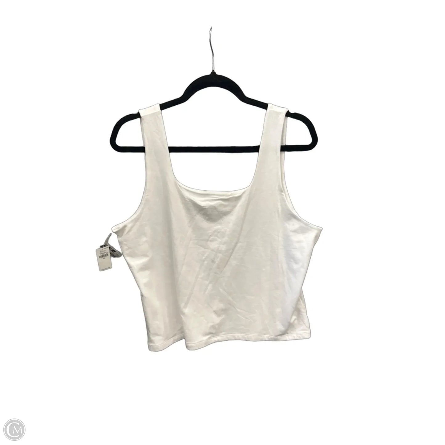 Top Sleeveless By Old Navy In White, Size: Xxl