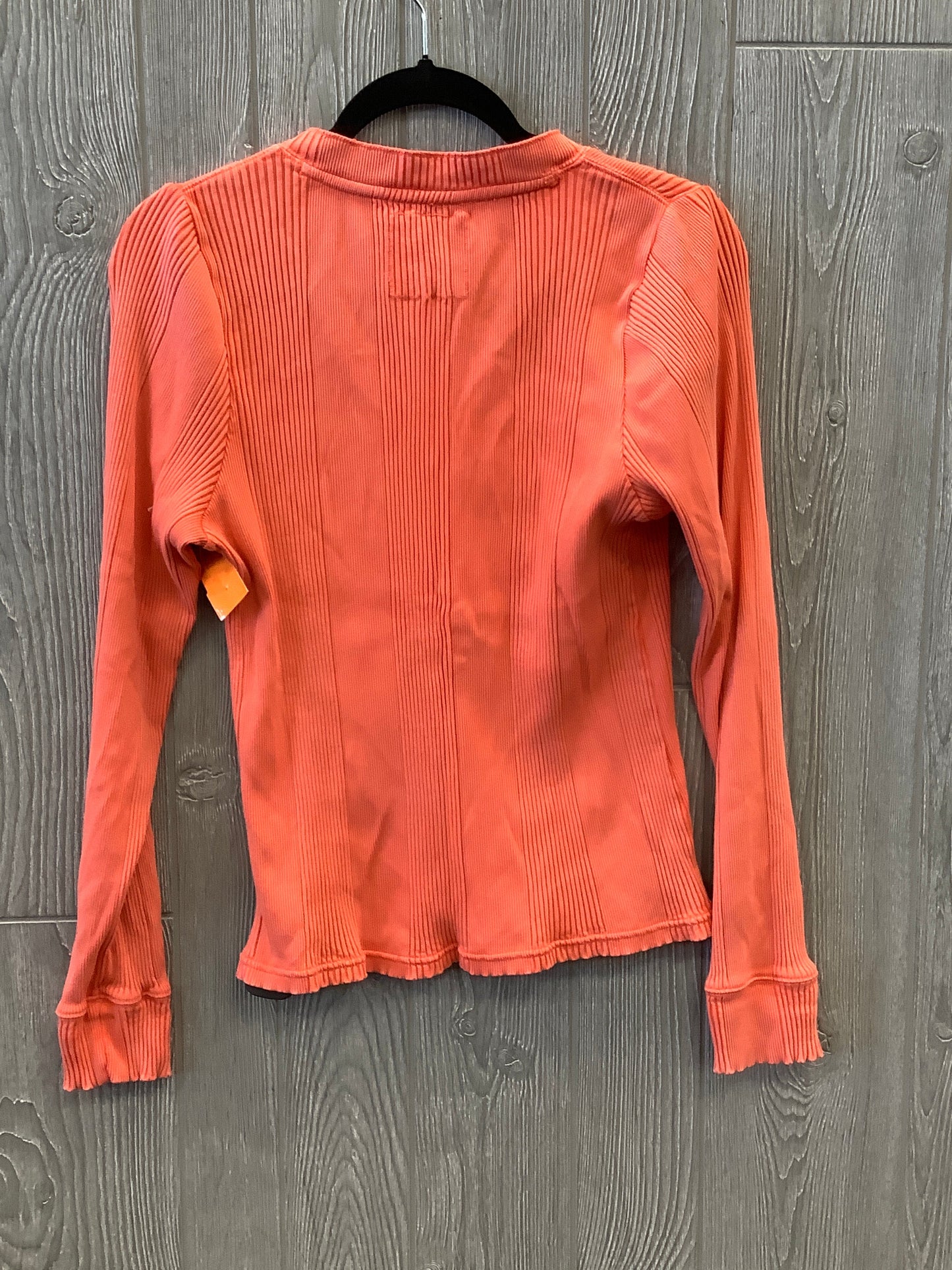 Top Long Sleeve By Aerie In Orange, Size: Xl