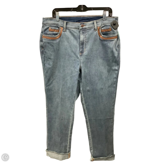 Jeans Skinny By Clothes Mentor In Blue Denim, Size: 18