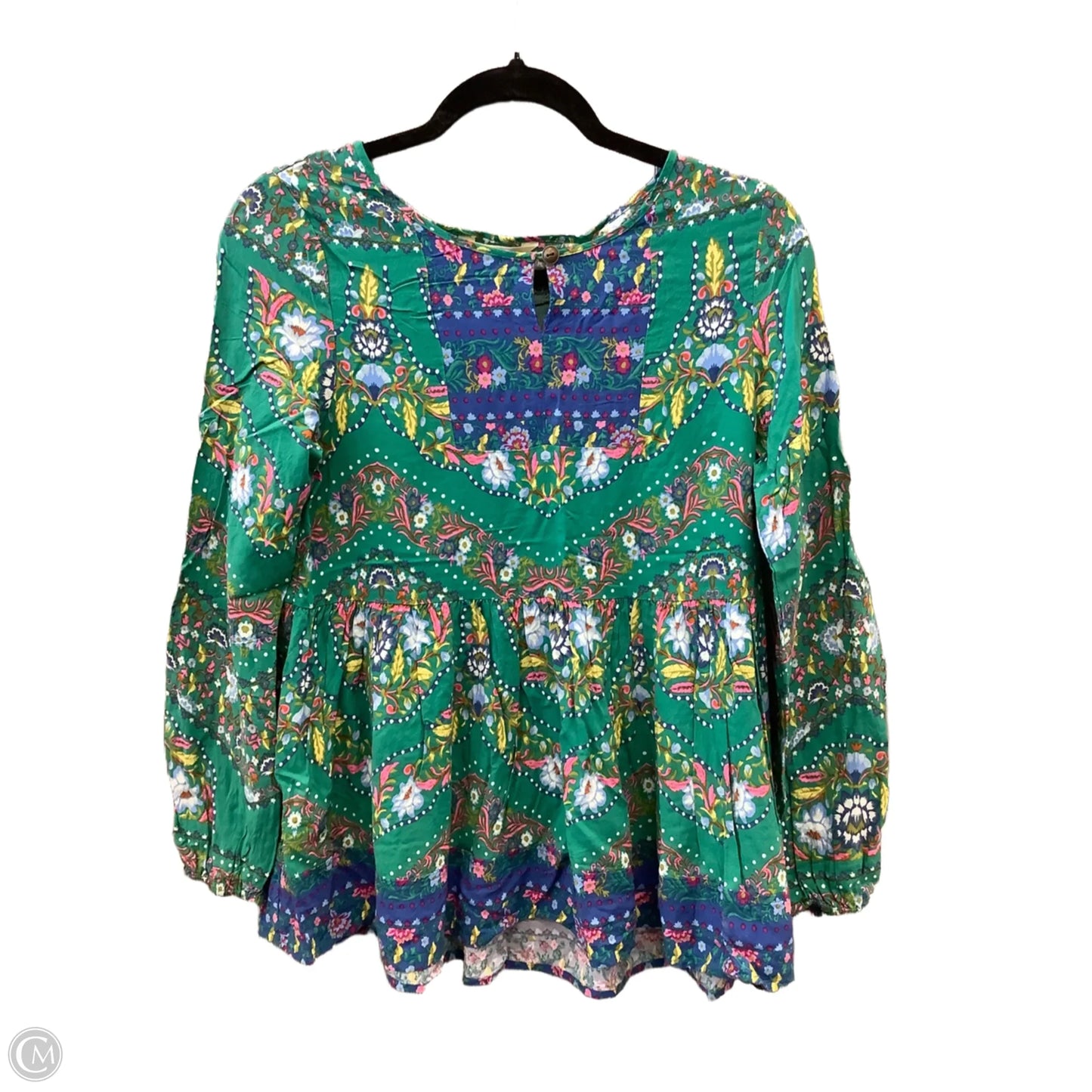 Tunic Long Sleeve By Matilda Jane In Green, Size: Xs
