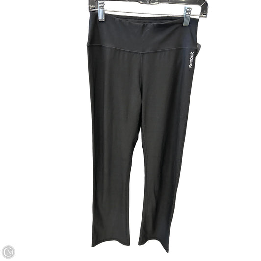Athletic Leggings By Reebok In Black, Size: S
