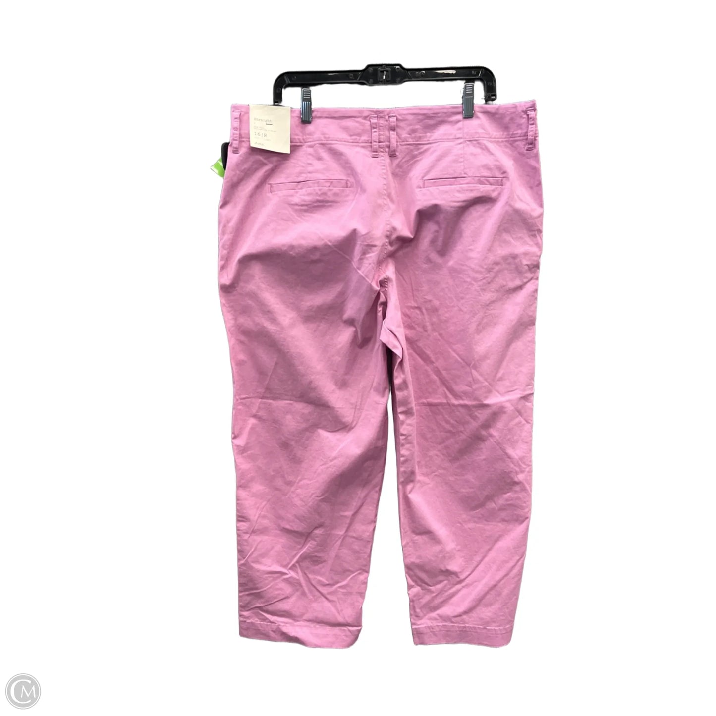 Pants Cropped By A New Day In Pink, Size: 16