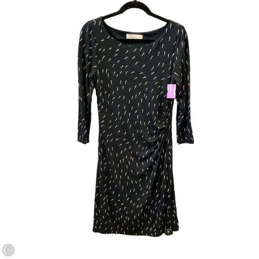Dress Casual Midi By Loft In Black, Size: S