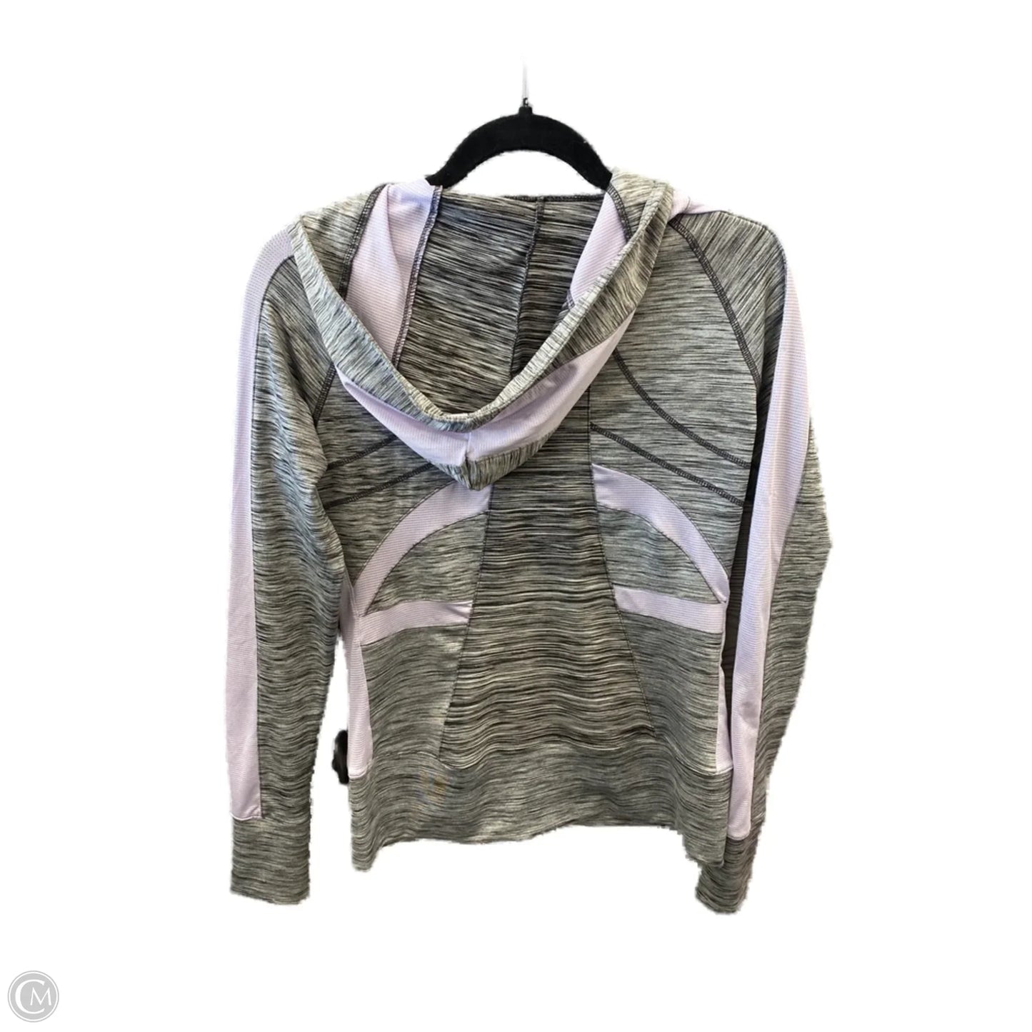 Athletic Jacket By Soybu In Grey, Size: S