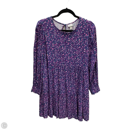 Dress Casual Short By A New Day In Blue & Purple, Size: M