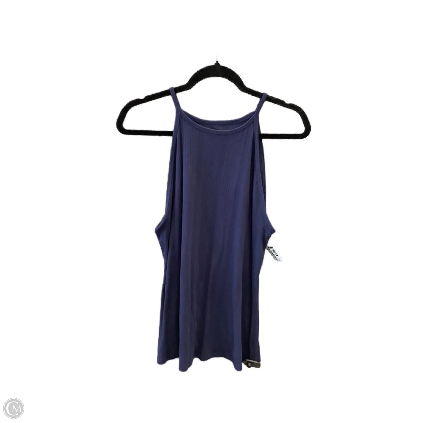 Top Sleeveless By Lane Bryant In Navy, Size: Xl