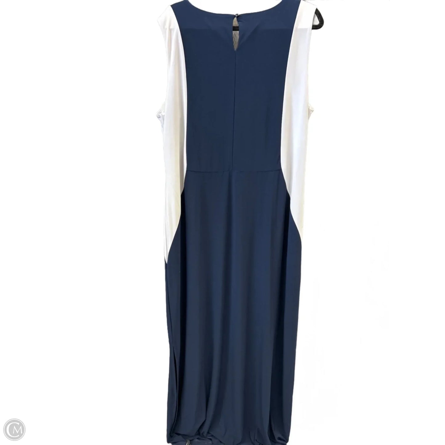 Dress Casual Maxi By Cato In Navy, Size: 1x