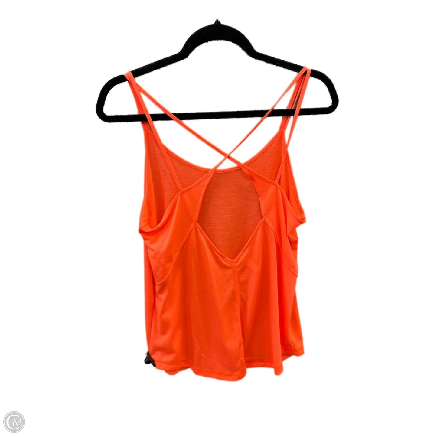 Athletic Tank Top By Under Armour In Orange, Size: L
