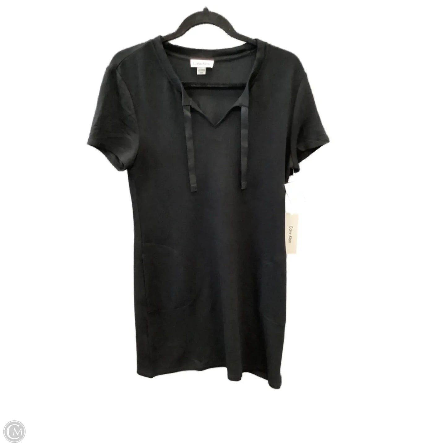 Dress Casual Short By Calvin Klein In Black, Size: M
