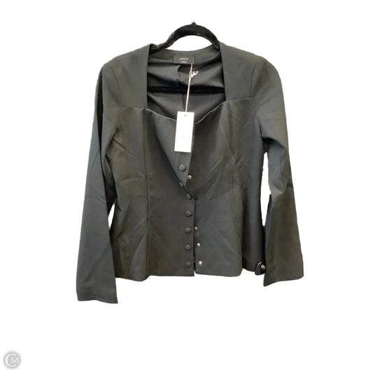 Top Long Sleeve By Vici In Black, Size: L