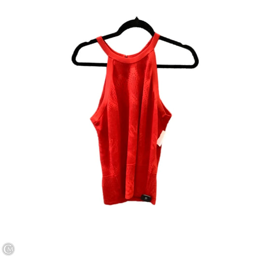 Top Sleeveless By White House Black Market In Orange, Size: M