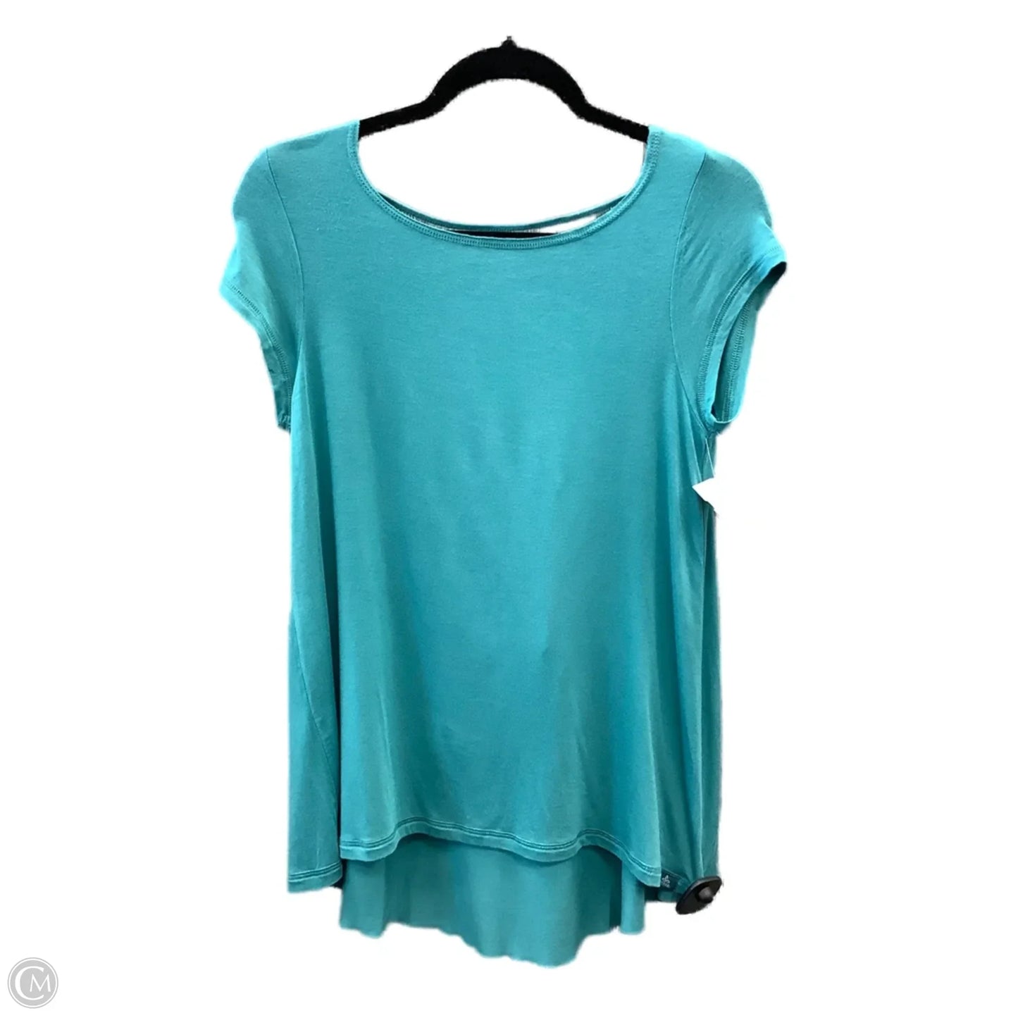 Top Short Sleeve By Prana In Teal, Size: S