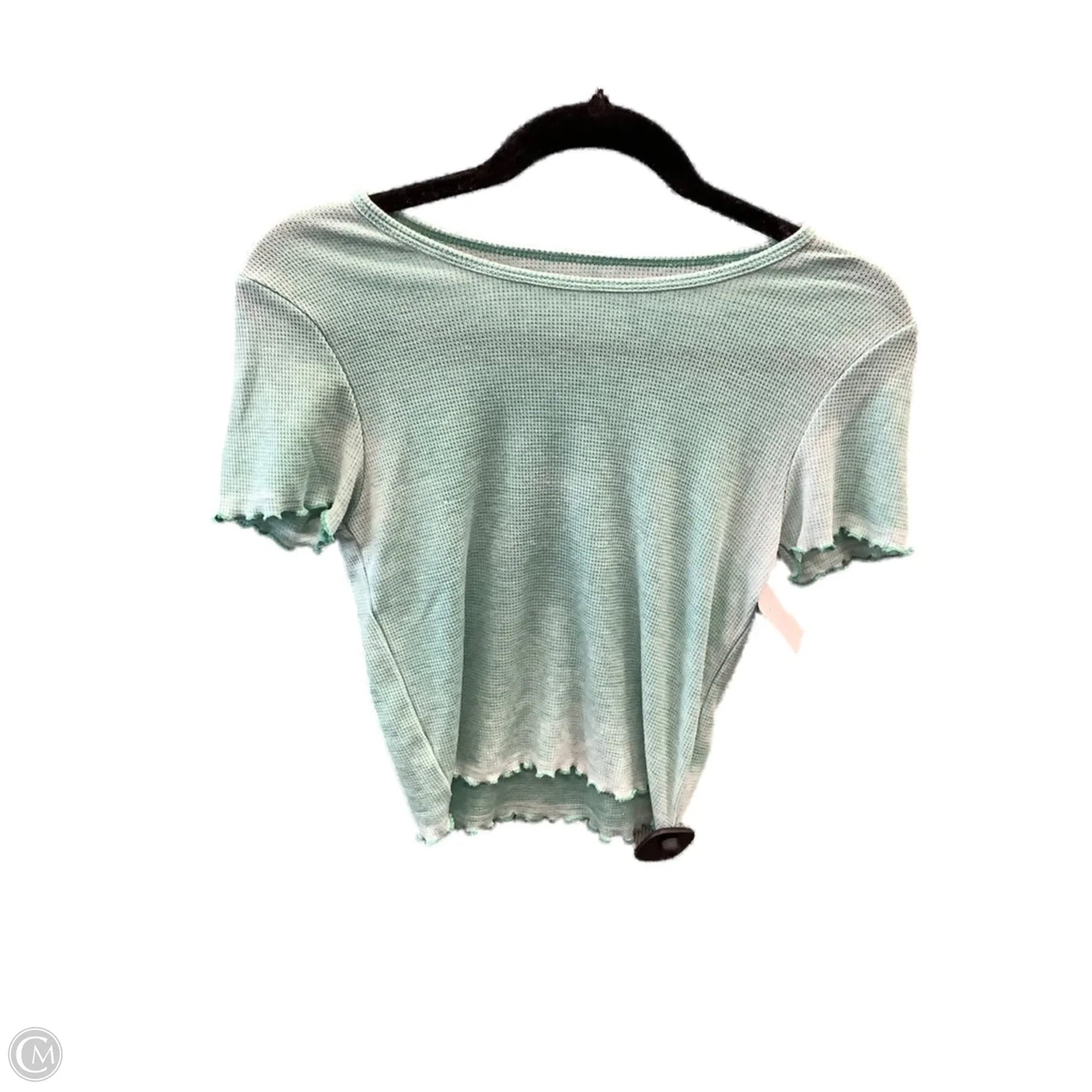 Top Short Sleeve By American Eagle In Green, Size: S
