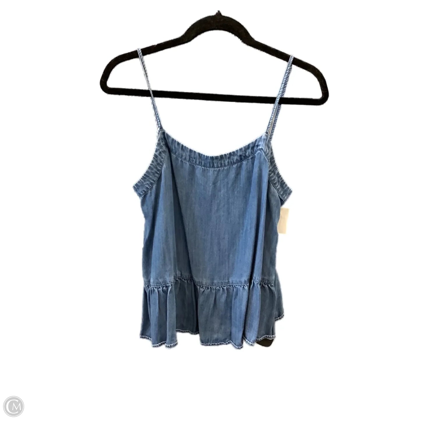 Top Sleeveless By Loft In Blue, Size: S