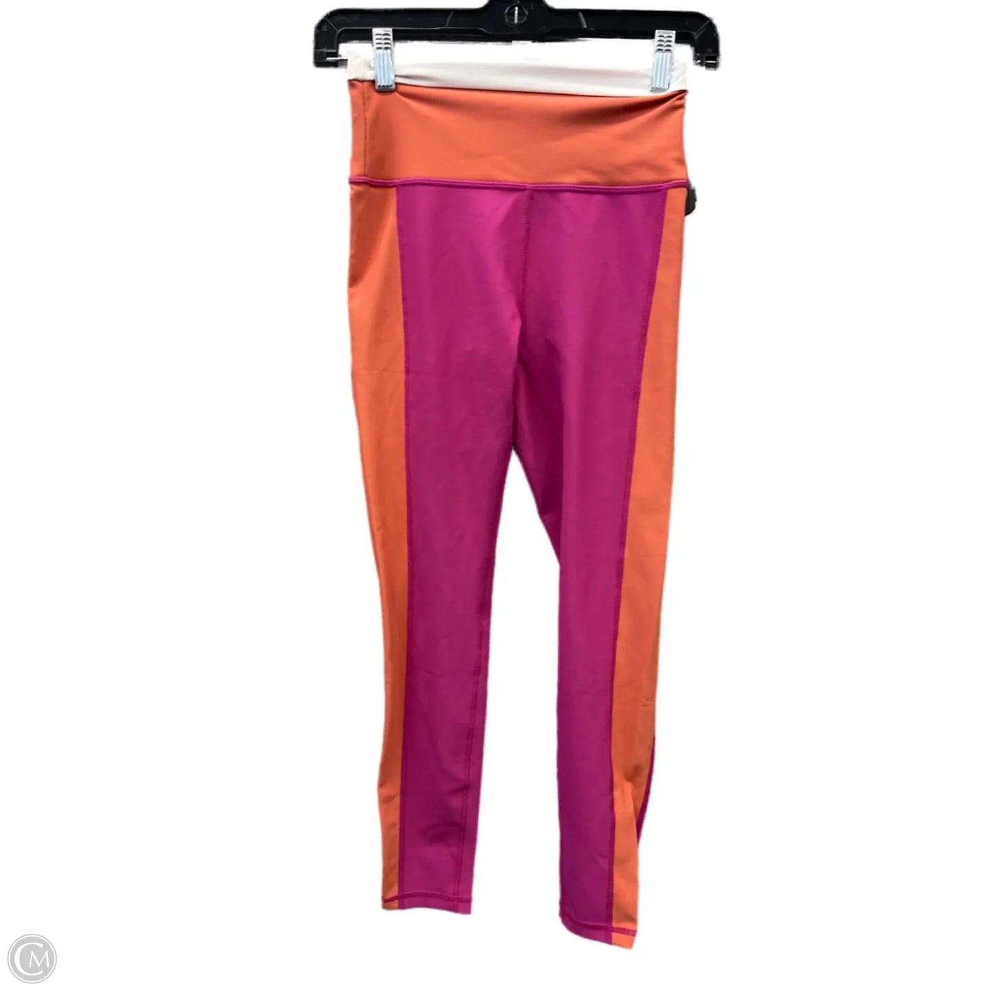 Athletic Leggings By Clothes Mentor In Orange & Pink, Size: Xs