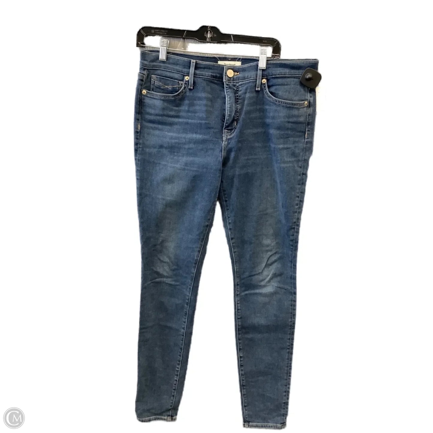 Jeans Skinny By Clothes Mentor In Blue Denim, Size: 12