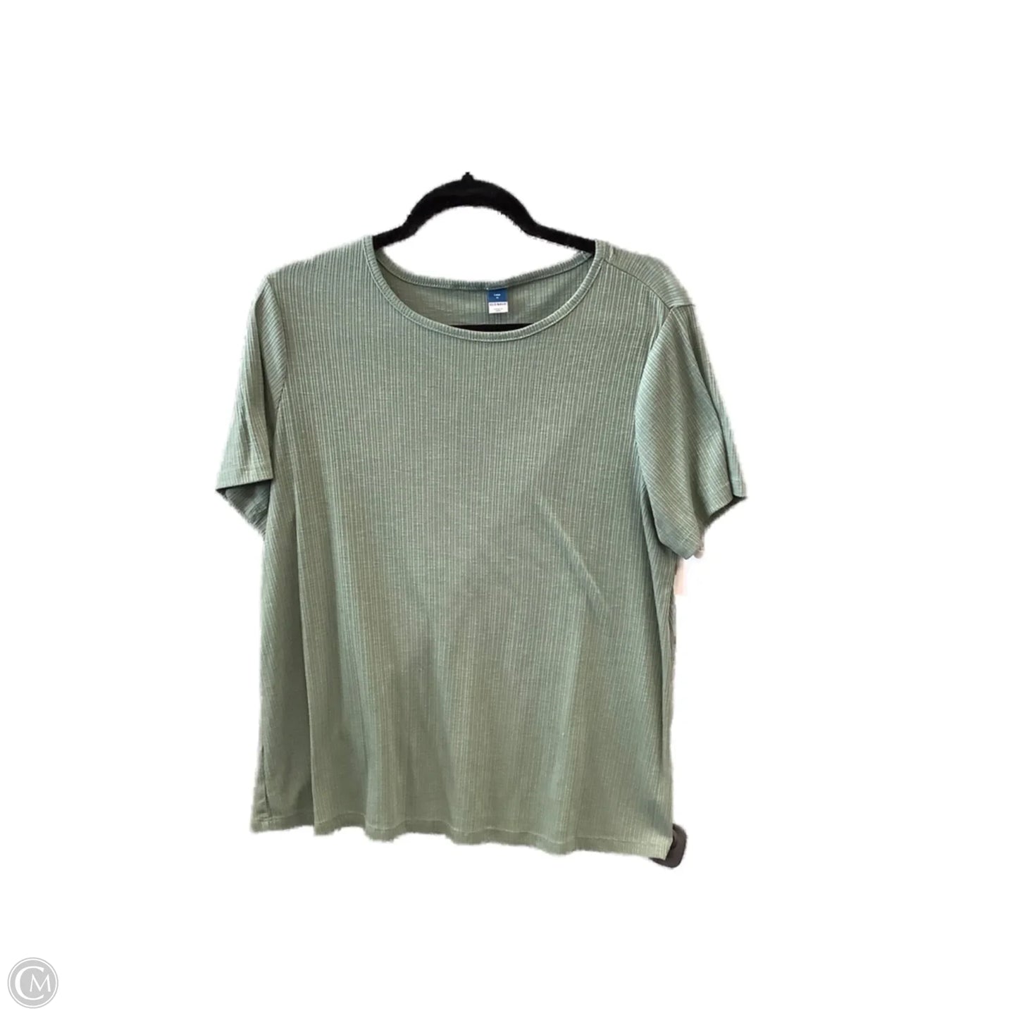 Top Short Sleeve By Old Navy In Green, Size: M