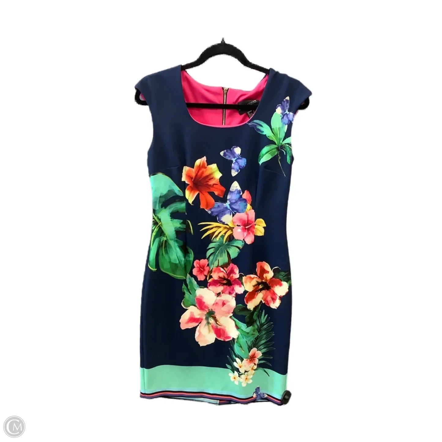 Dress Work By Clothes Mentor In Floral Print, Size: S