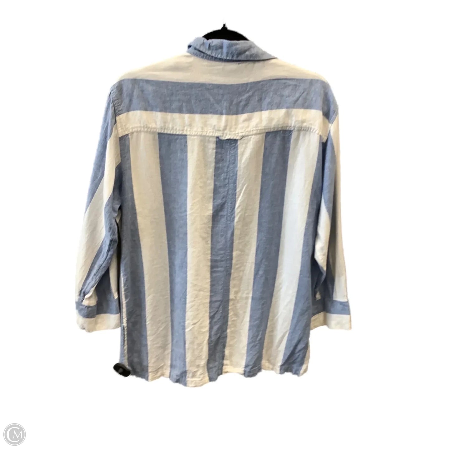 Top Long Sleeve By Old Navy In Striped Pattern, Size: M